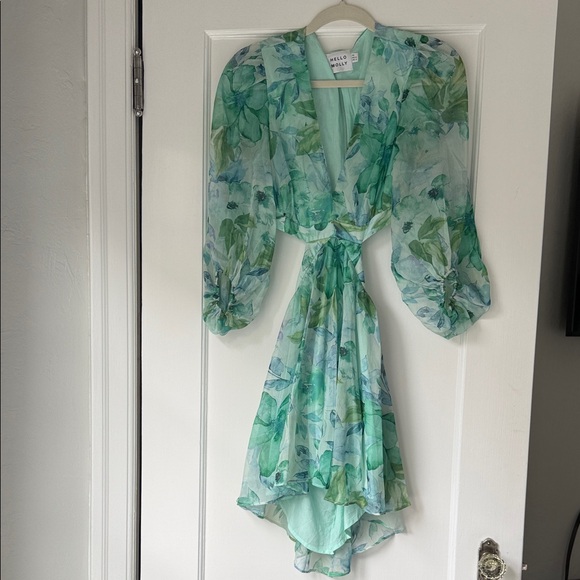 Hello Molly SANDCASTLE DRESS GREEN - Picture 7 of 8